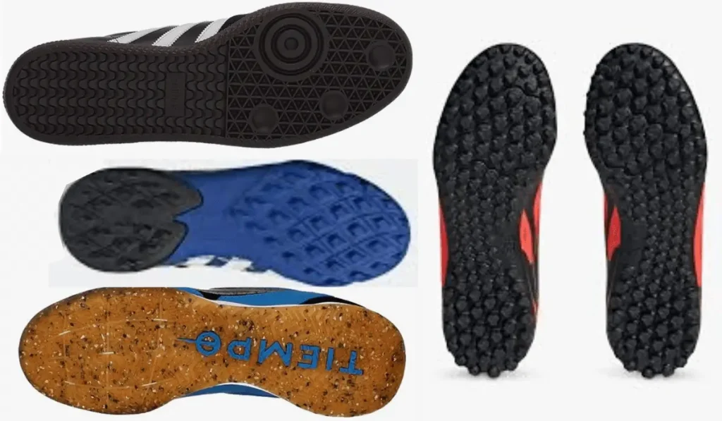 Outsole of Turf and Indoor Soccer Shoes