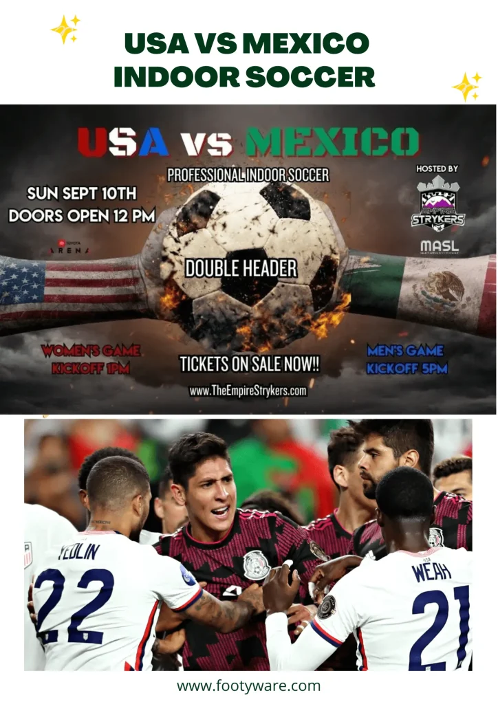 U.S. vs. Mexico Indoor Soccer Rivalry