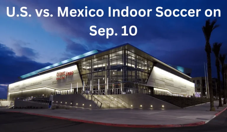 U.S. vs. Mexico Indoor Soccer doubleheader on Sept. 10 at Toyota Arena